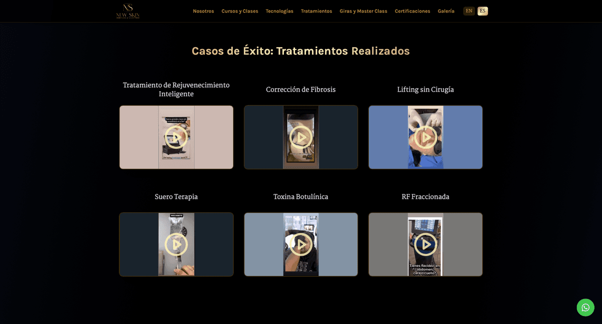 Captura de pantalla de New Skin Training Academy 3